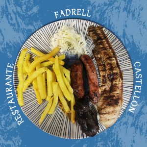 Almuerzo plato embutidos
