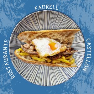 Bocadillo panceta de cerdo